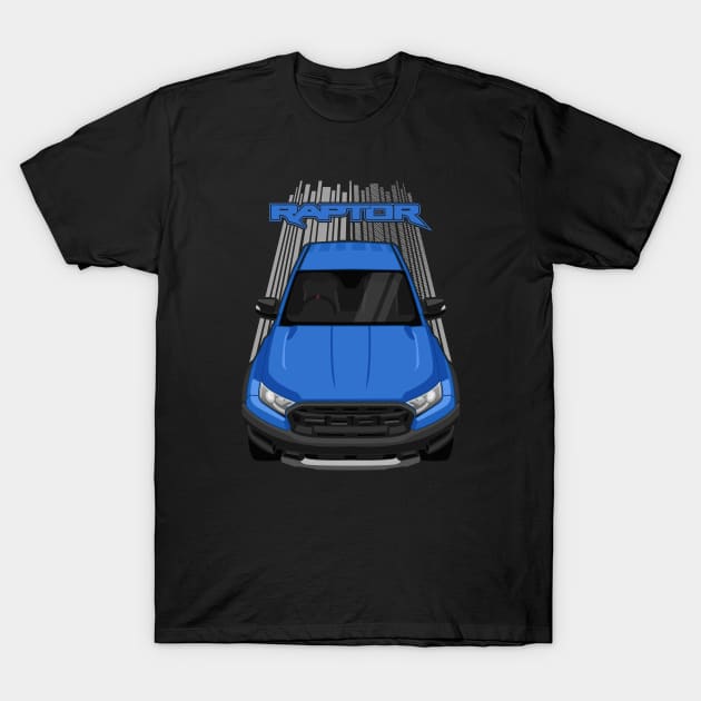 Ford Ranger Raptor 2019-2020 - Blue T-Shirt by V8social